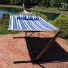 New ๐คฉ 2-Person Quilted Fabric Hammock with Steel Stand - Catalina Beach by Sunnydaze Decor ๐คฉ 2 New ๐คฉ 2-Person Quilted Fabric Hammock with Steel Stand - Catalina Beach by Sunnydaze Decor ๐คฉ -Sunnydaze Decor Shop Belk 61