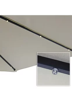 Best Pirce โ๏ธ 10 ft Solar Offest Steel Patio Umbrella with Crank - Beige by Sunnydaze Decor ๐ฅ 10 Best Pirce โ๏ธ 10 ft Solar Offest Steel Patio Umbrella with Crank - Beige by Sunnydaze Decor ๐ฅ -Sunnydaze Decor Shop Belk 6273