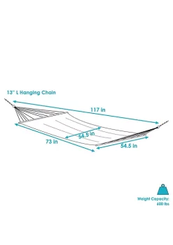 Cheap ๐ 2-Person Woven Hammock with Spreader Bars and Fringe - White by Sunnydaze Decor ๐คฉ 10 Cheap ๐ 2-Person Woven Hammock with Spreader Bars and Fringe - White by Sunnydaze Decor ๐คฉ -Sunnydaze Decor Shop Belk 6359