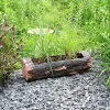 Cheap 😀 35 in Polyresin Rustic Outdoor Raised Log Flower Pot Planter by Sunnydaze Decor 🛒 -Sunnydaze Decor Shop Belk 6367