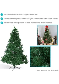 Promo 💯 Sunnydaze Unlit Artificial Tannenbaum 🎅 Christmas Tree - Green - 7-Foot by Sunnydaze Decor 🛒 -Sunnydaze Decor Shop Belk 638