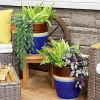 Cheap 🎉 Captivating Vista Ceramic Planter - 11.5" - Beachcomber - Set of 2 by Sunnydaze Decor 🔔 -Sunnydaze Decor Shop Belk 6473