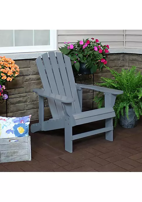 Cheap ๐ฏ Fir Wood Adirondack Chair with Adjustable Back - Gray by Sunnydaze Decor ๐ 7 Cheap ๐ฏ Fir Wood Adirondack Chair with Adjustable Back - Gray by Sunnydaze Decor ๐ - Image 5