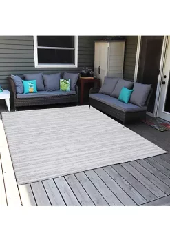Best deal 😀 Artistic Storms Outdoor Area Rug - Iced Silver - 8 ft x 10 ft by Sunnydaze Decor ✔️ -Sunnydaze Decor Shop Belk 6543
