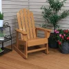 Best deal ✨ Classic Wooden Adirondack Rocking Chair - Cedar Finish by Sunnydaze Decor 🔔 -Sunnydaze Decor Shop Belk 6544