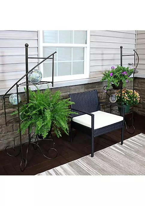Outlet ๐ Black Iron 4-Tier Spiral Staircase Plant Stand - 56 in - Set of 2 by Sunnydaze Decor ๐คฉ 3 Outlet ๐ Black Iron 4-Tier Spiral Staircase Plant Stand - 56 in - Set of 2 by Sunnydaze Decor ๐คฉ