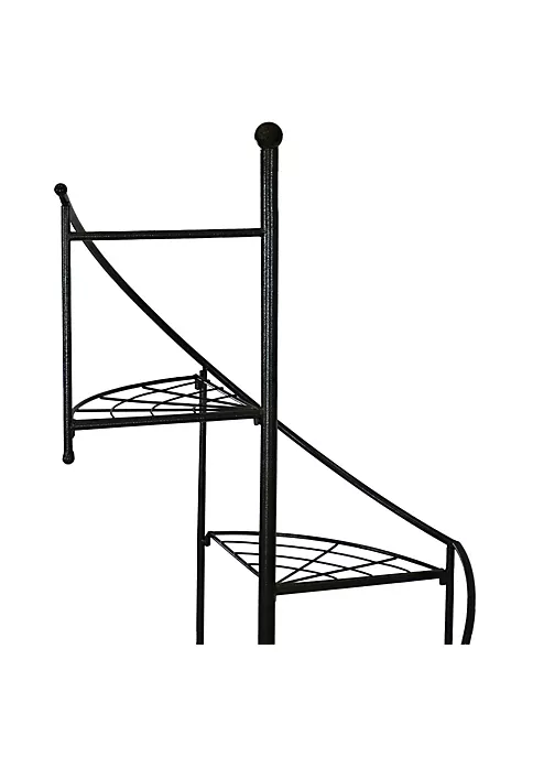 Outlet ๐ Black Iron 4-Tier Spiral Staircase Plant Stand - 56 in - Set of 2 by Sunnydaze Decor ๐คฉ 5 Outlet ๐ Black Iron 4-Tier Spiral Staircase Plant Stand - 56 in - Set of 2 by Sunnydaze Decor ๐คฉ - Image 3