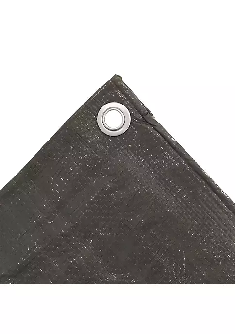 Best Sale ๐ Multi-Purpose Tarp - Dark Gray - 12 ft x 16 ft - Set of 5 by Sunnydaze Decor ๐ 5 Best Sale ๐ Multi-Purpose Tarp - Dark Gray - 12 ft x 16 ft - Set of 5 by Sunnydaze Decor ๐ - Image 3