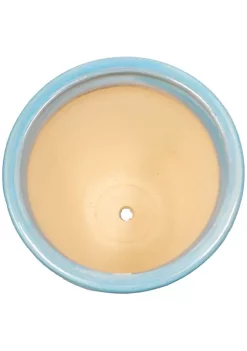 New 🌟 Purlieu Ceramic Planter - 12" - Shoreline - Set of 2 by Sunnydaze Decor 🥰 -Sunnydaze Decor Shop Belk 6614