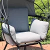 Cheap ❤️ Outdoor Modern Luxury Basket Chair Replacement Cushion Set - Gray by Sunnydaze Decor 😍 2 Cheap ❤️ Outdoor Modern Luxury Basket Chair Replacement Cushion Set - Gray by Sunnydaze Decor 😍 -Sunnydaze Decor Shop Belk 6665