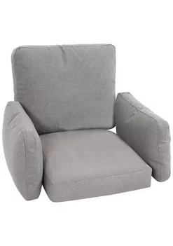 Cheap ❤️ Outdoor Modern Luxury Basket Chair Replacement Cushion Set - Gray by Sunnydaze Decor 😍 -Sunnydaze Decor Shop Belk 6666