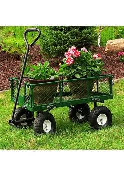 Buy ❤️ Small Heavy-Duty Steel Garden Cart with Removable Sides - Green by Sunnydaze Decor 😉 13 Buy ❤️ Small Heavy-Duty Steel Garden Cart with Removable Sides - Green by Sunnydaze Decor 😉 -Sunnydaze Decor Shop Belk 6676