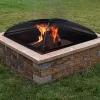 Budget 🛒 30 in Square Steel Mesh Fire Pit Spark Screen by Sunnydaze Decor ❤️ -Sunnydaze Decor Shop Belk 6741