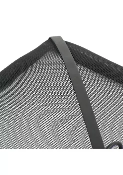 Budget 🛒 30 in Square Steel Mesh Fire Pit Spark Screen by Sunnydaze Decor ❤️ -Sunnydaze Decor Shop Belk 6743