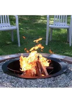 Best Sale 👍 27 in Heavy-Duty Steel Above/In-Ground Fire Pit Ring Liner by Sunnydaze Decor ⌛ -Sunnydaze Decor Shop Belk 6840