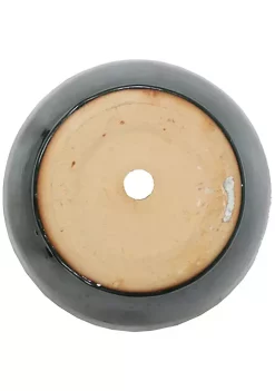 Buy 😉 Sunnydaze Resort Ceramic Indoor/Outdoor Planter - Forest Lake Green - 10-Inch - Set of 2 by Sunnydaze Decor 🎉 -Sunnydaze Decor Shop Belk 6867