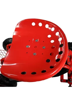 Hot Sale 🎉 Steel Rolling Garden Cart with Swivel Steering/Basket - Red by Sunnydaze Decor 👏 -Sunnydaze Decor Shop Belk 6890