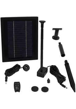 Promo 🔔 65 GPH Solar Pump and Panel Kit with Battery Pack - 47 in Lift by Sunnydaze Decor ✔️ -Sunnydaze Decor Shop Belk 6900