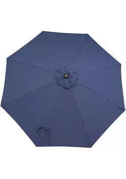 Best Pirce 😉 9 ft Aluminum Patio Umbrella with Tilt and Crank - Navy Blue by Sunnydaze Decor 💯 -Sunnydaze Decor Shop Belk 6920
