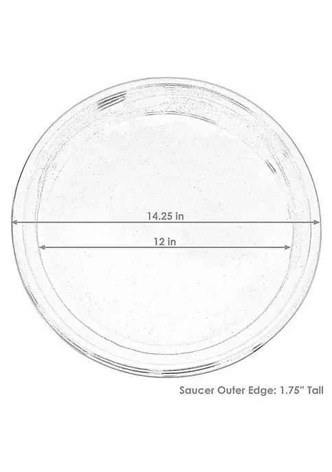 Best Sale ๐ 12 in Ceramic Flower Pot/Plant Saucer - Dark Green - Set of 4 by Sunnydaze Decor ๐ 6 Best Sale ๐ 12 in Ceramic Flower Pot/Plant Saucer - Dark Green - Set of 4 by Sunnydaze Decor ๐ - Image 4