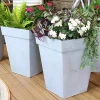Best Sale ๐ Galvanized Steel Modern Square Planter - Mist - Set of 2 by Sunnydaze Decor ๐ 1 Best Sale ๐ Galvanized Steel Modern Square Planter - Mist - Set of 2 by Sunnydaze Decor ๐ -Sunnydaze Decor Shop Belk 7012