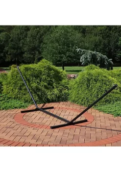 Cheap ❤️ Powder-Coated Steel Beam Construction Hammock Stand - 12 ft by Sunnydaze Decor 😉 -Sunnydaze Decor Shop Belk 7048