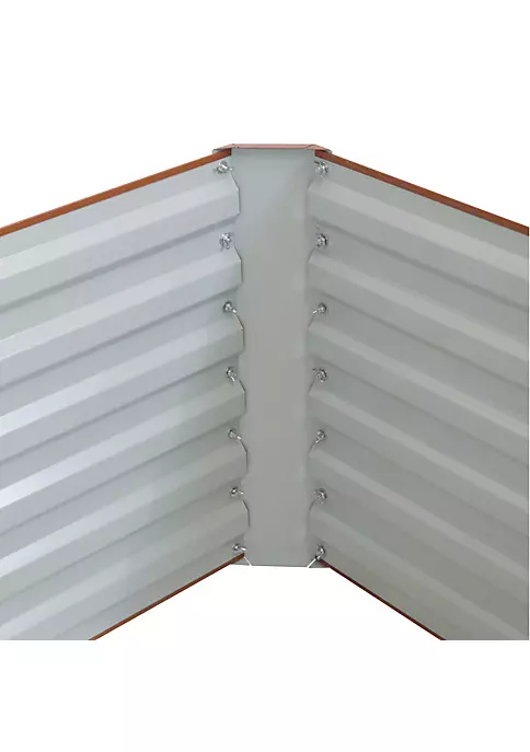 Brand new ๐ Galvalume Steel Rectangle Raised Garden Bed - Brown - 71 in by Sunnydaze Decor ๐ฅฐ 5 Brand new ๐ Galvalume Steel Rectangle Raised Garden Bed - Brown - 71 in by Sunnydaze Decor ๐ฅฐ - Image 3