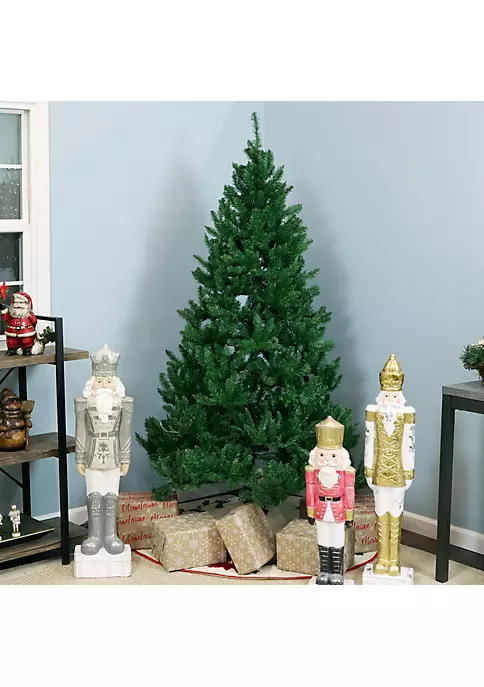 Best Pirce 🔥 Sunnydaze Unlit Artificial Tannenbaum 🎄 Christmas Tree - Green - 6-Foot by Sunnydaze Decor ⌛ 8 Best Pirce 🔥 Sunnydaze Unlit Artificial Tannenbaum 🎄 Christmas Tree - Green - 6-Foot by Sunnydaze Decor ⌛ - Image 6