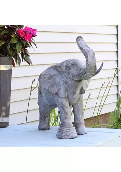 Cheapest 🤩 Elijah the Excellent Indoor/Outdoor Elephant Statue - 18.5 in by Sunnydaze Decor 🛒