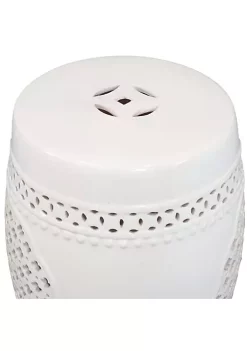 Promo ๐ 17.75 in Marrakesh Lattice Ceramic Glaze Garden Stool - White by Sunnydaze Decor ๐ฏ 10 Promo ๐ 17.75 in Marrakesh Lattice Ceramic Glaze Garden Stool - White by Sunnydaze Decor ๐ฏ -Sunnydaze Decor Shop Belk 7080