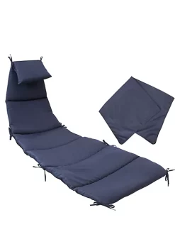 Budget ✨ Outdoor Hanging Lounger Replacement Cushion and Umbrella - Navy by Sunnydaze Decor 🛒 -Sunnydaze Decor Shop Belk 7108