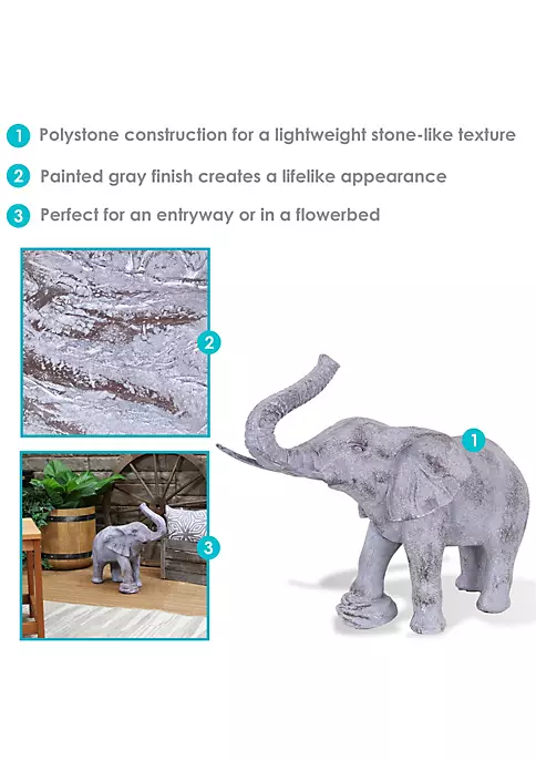 Cheapest ๐คฉ Elijah the Excellent Indoor/Outdoor Elephant Statue - 18.5 in by Sunnydaze Decor ๐ 6 Cheapest ๐คฉ Elijah the Excellent Indoor/Outdoor Elephant Statue - 18.5 in by Sunnydaze Decor ๐ - Image 4