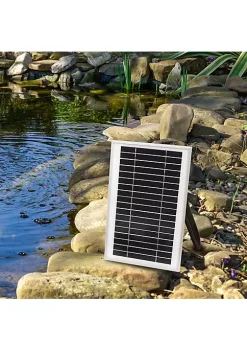 Best deal ✔️ 105 GPH Solar Pump and Panel Kit with Battery Pack - 55 in Lift by Sunnydaze Decor 😉