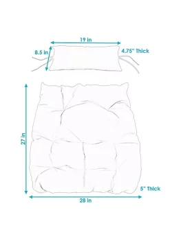 Brand new 🎉 Phoebe Egg Chair Replacement Seat and Headrest Cushions - Red by Sunnydaze Decor 🧨 -Sunnydaze Decor Shop Belk 7292