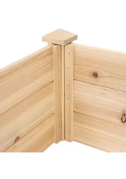 New 🥰 Wooden Fir Square Raised Garden Bed - 48 in - Natural by Sunnydaze Decor ✨ 10 New 🥰 Wooden Fir Square Raised Garden Bed - 48 in - Natural by Sunnydaze Decor ✨ -Sunnydaze Decor Shop Belk 7367