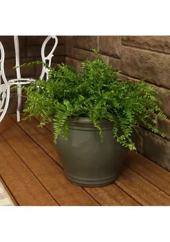 Flash Sale 🎉 Sunnydaze Studio Ceramic Indoor/Outdoor Planter - Gray - 15-Inch by Sunnydaze Decor ✔️ -Sunnydaze Decor Shop Belk 7450