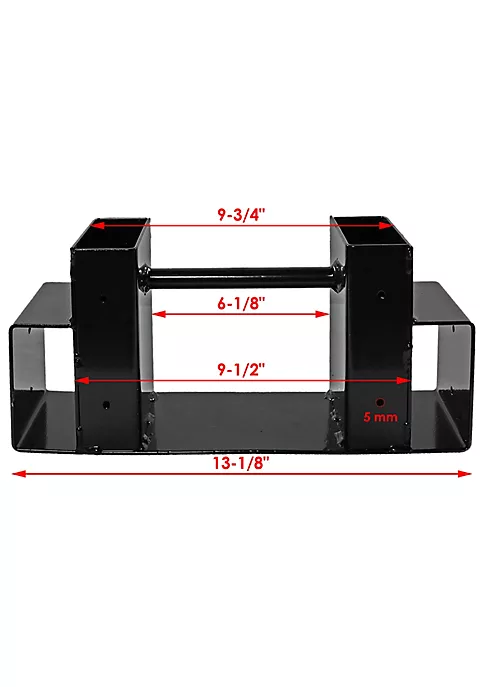 Hot Sale โ Powder-Coated Steel Adjustable Log Storage Brackets - Set of 3 by Sunnydaze Decor ๐ 7 Hot Sale โ Powder-Coated Steel Adjustable Log Storage Brackets - Set of 3 by Sunnydaze Decor ๐ - Image 5