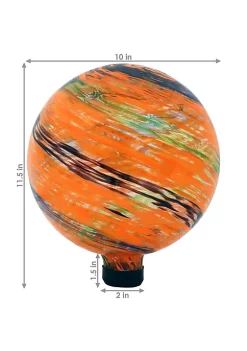 Flash Sale ✨ Sunset Sky Glass Gazing Globe - 10 in - Set of 2 by Sunnydaze Decor ❤️ -Sunnydaze Decor Shop Belk 7509