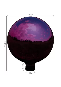 Cheap 💯 Merlot Mirrored Surface Gazing Ball Globe - 10 in - Set of 2 by Sunnydaze Decor 😍 -Sunnydaze Decor Shop Belk 7514