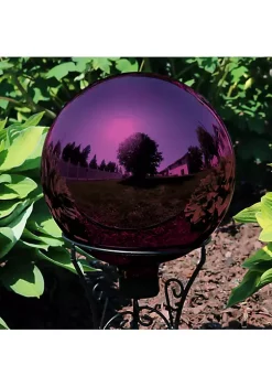 Cheap 💯 Merlot Mirrored Surface Gazing Ball Globe - 10 in - Set of 2 by Sunnydaze Decor 😍 -Sunnydaze Decor Shop Belk 7515