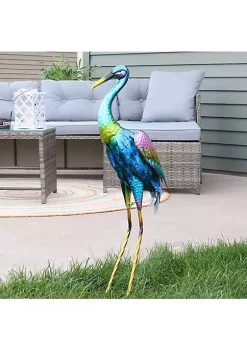 Cheap 🎉 Crane Indoor/Outdoor Metal Garden Statue - 29 in - Set of 2 by Sunnydaze Decor 🎁 -Sunnydaze Decor Shop Belk 7521