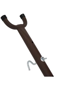 Hot Sale 🎁 Steel Hammock Stand with Carrying Case - Bronze - 100 in by Sunnydaze Decor ⭐ -Sunnydaze Decor Shop Belk 7581