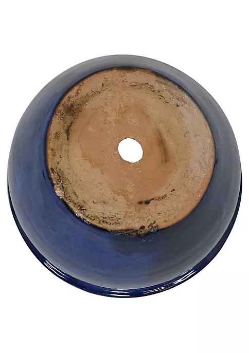 Hot Sale ๐ 12 in Chalet Glazed Ceramic Planter - Imperial Blue - Set of 2 by Sunnydaze Decor ๐ 5 Hot Sale ๐ 12 in Chalet Glazed Ceramic Planter - Imperial Blue - Set of 2 by Sunnydaze Decor ๐ - Image 3
