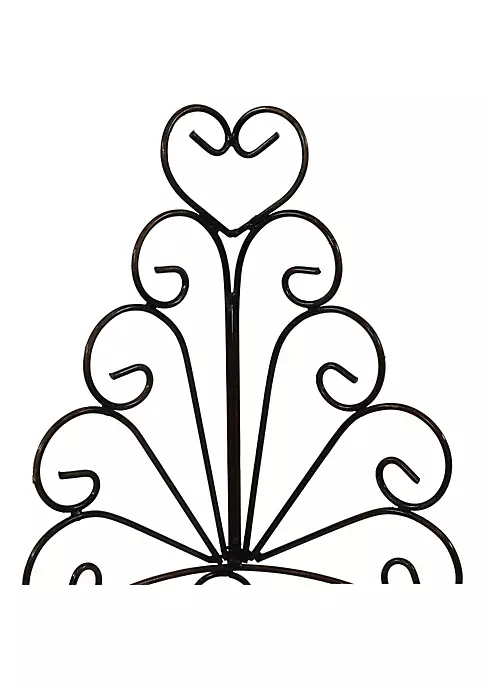 Hot Sale 💯 Steel Sweetheart Back Chair Planter Stand - 25.25 in - Set of 2 by Sunnydaze Decor 👏 5 Hot Sale 💯 Steel Sweetheart Back Chair Planter Stand - 25.25 in - Set of 2 by Sunnydaze Decor 👏 - Image 3