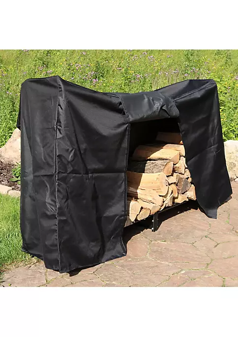 Cheap ๐ 6 ft Powder-Coated Steel Firewood Log Rack with Black Cover by Sunnydaze Decor ๐คฉ 3 Cheap ๐ 6 ft Powder-Coated Steel Firewood Log Rack with Black Cover by Sunnydaze Decor ๐คฉ