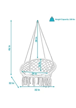 Best reviews of 🎁 Cotton Rope Macrame Hammock Chair with Tassels/Cushion - Cream by Sunnydaze Decor ❤️ 10 Best reviews of 🎁 Cotton Rope Macrame Hammock Chair with Tassels/Cushion - Cream by Sunnydaze Decor ❤️ -Sunnydaze Decor Shop Belk 7651