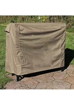 Top 10 ⭐ 4 ft Powder-Coated Steel Firewood Log Rack with Khaki Cover by Sunnydaze Decor ⌛ -Sunnydaze Decor Shop Belk 7656