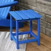 Wholesale 👏 Sunnydaze All-Weather Blue Outdoor Side Table by Sunnydaze Decor 🎉