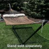 New ⌛ Large Polyester Rope Hammock with Spreader Bar and Pillow - Brown by Sunnydaze Decor ✔️ 1 New ⌛ Large Polyester Rope Hammock with Spreader Bar and Pillow - Brown by Sunnydaze Decor ✔️ -Sunnydaze Decor Shop Belk 7715