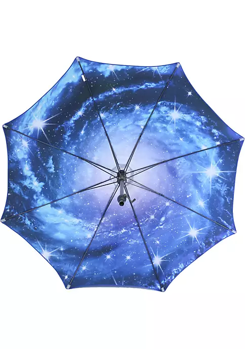 Wholesale ✨ 9 ft Aluminum Patio Umbrella with Tilt and Crank - Starry Galaxy by Sunnydaze Decor ✨ 5 Wholesale ✨ 9 ft Aluminum Patio Umbrella with Tilt and Crank - Starry Galaxy by Sunnydaze Decor ✨ - Image 3
